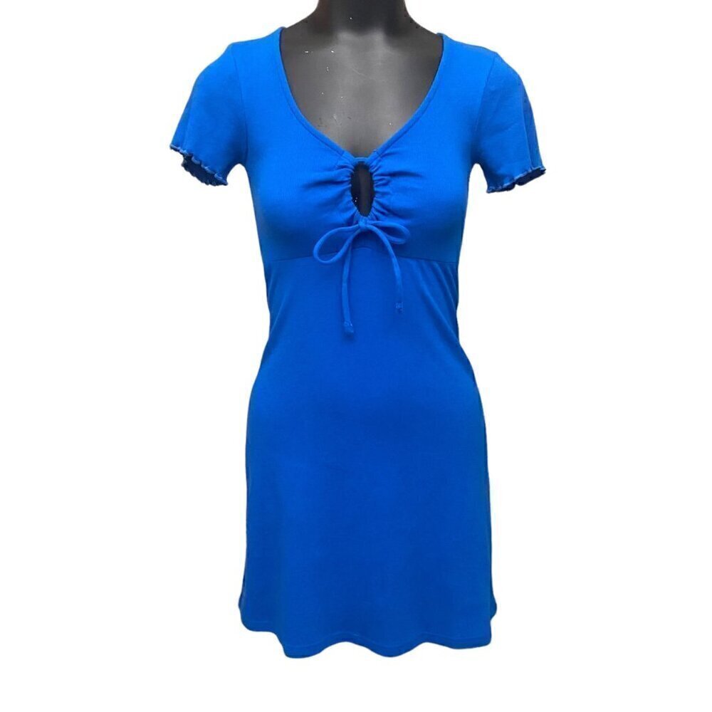 NEW Abound Rib-knit Dress in Royal Blue